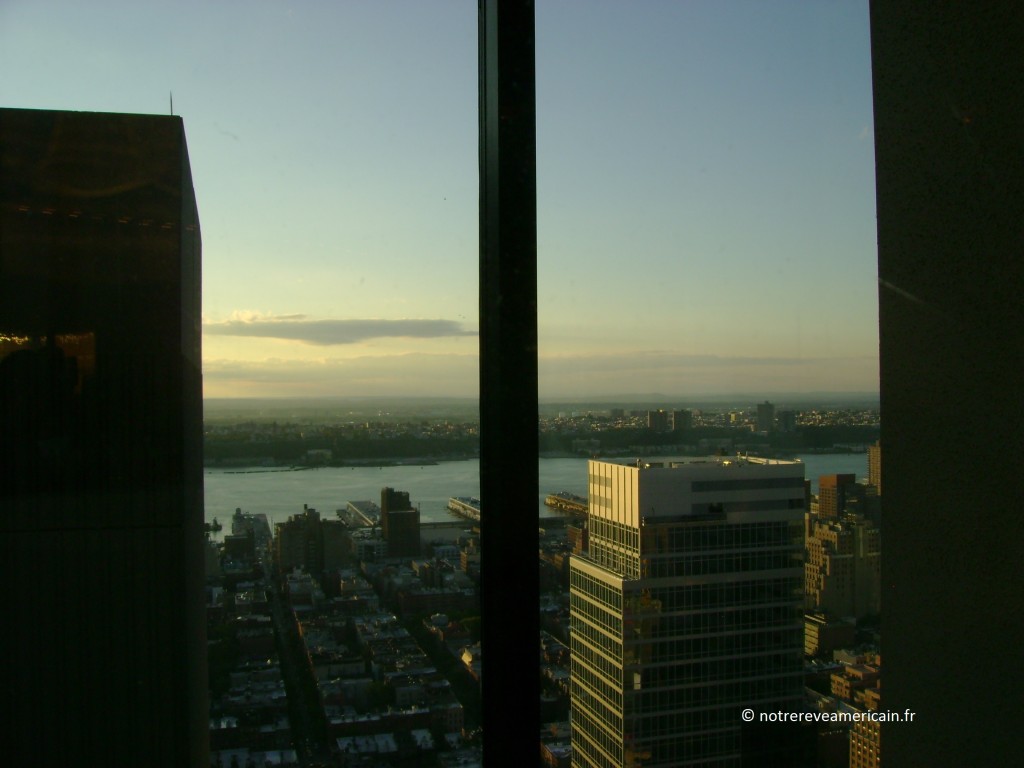 Hudson River from Marriot Marquis
