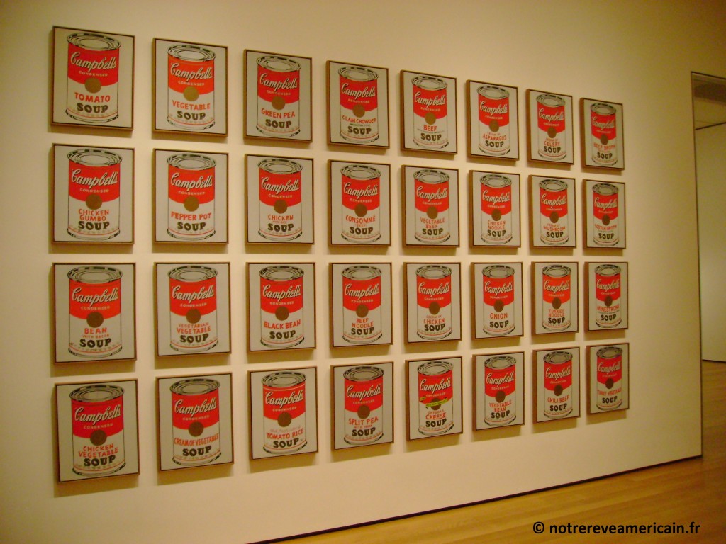 Warhol Campbell MOMA new york