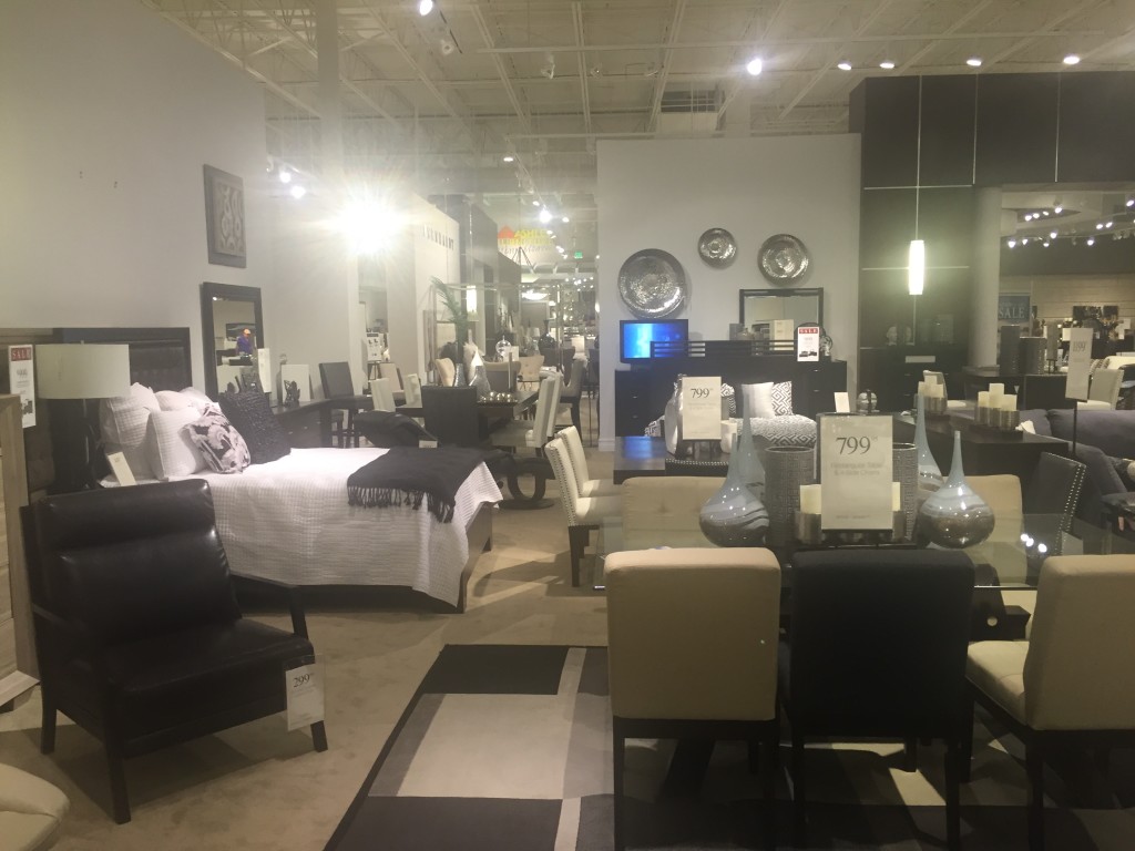 magasins d'ameublement aux USA