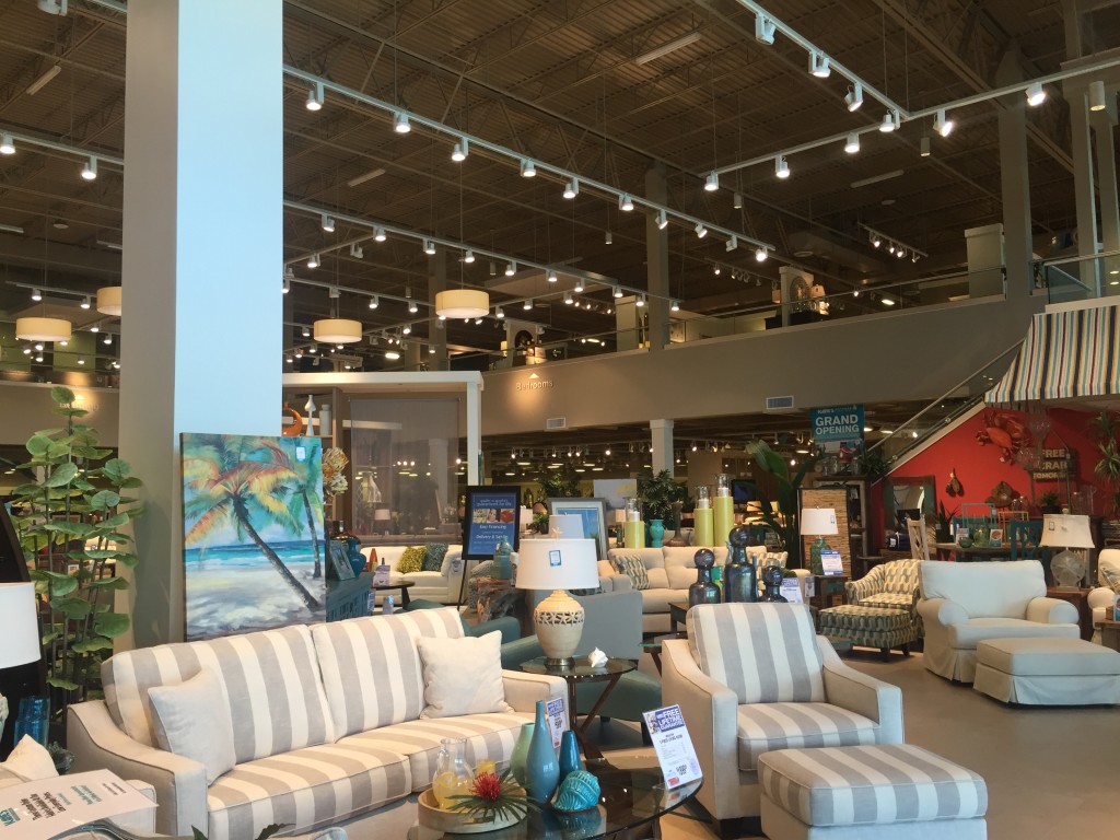 magasins d'ameublement aux USA