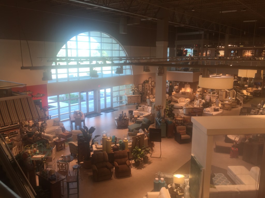 magasins d'ameublement aux USA